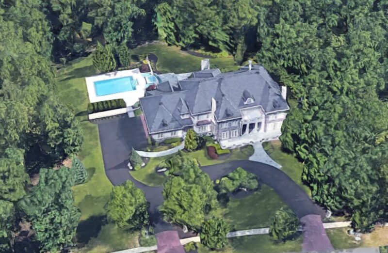 Brandon Brooks' $2 Million Mansion in Medford, NJ (Google Maps)